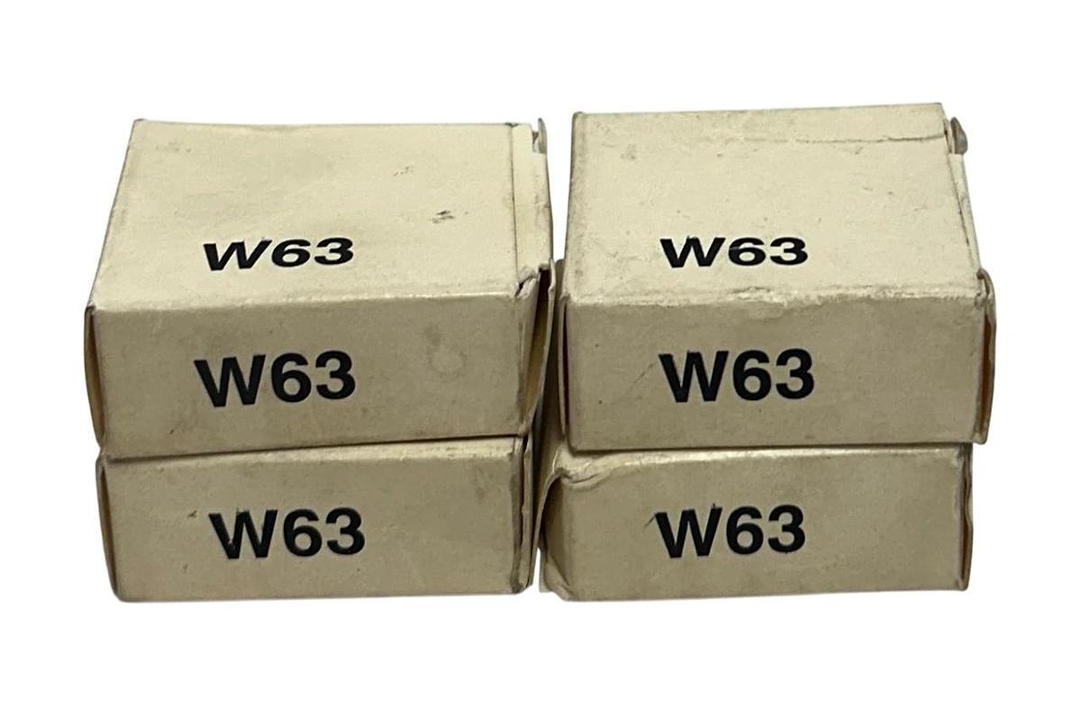 4 ALLEN BRADLEY W63 HEATER ELEMENTS TYPE W / W SERIES BULLETIN 500 STARTERS NSFS