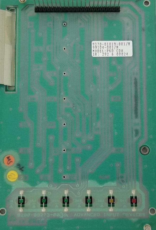 Used AID / ESTERLINE 99104-001/H KEYPAD BOARD 9370-01019-001/H PKD-CDA 99104-001