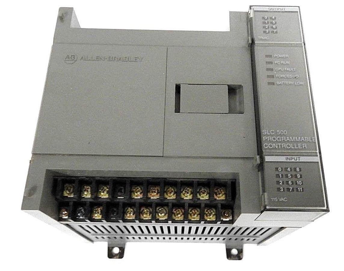 Used ALLEN BRADLEY 1747-L20B PROCESSOR UNIT 1747L20B SLC 500 520 I/O SER. B, FRN. 6
