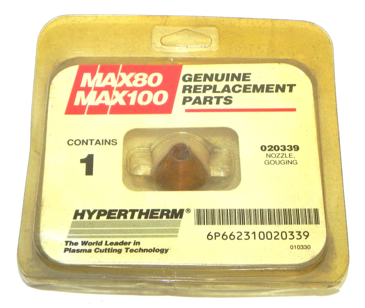 NEW HYPERTHERM 020339 NOZZLE, GOUGING