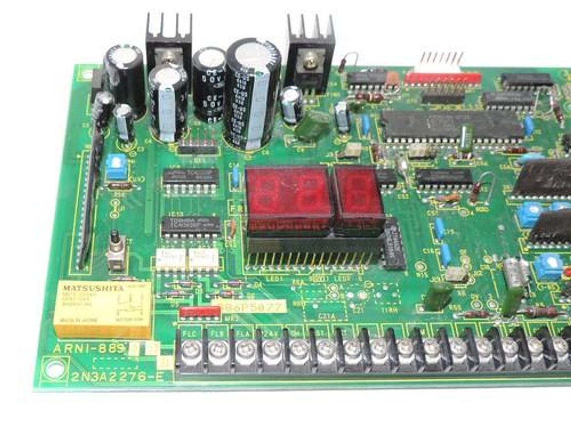 Used TOSHIBA ARNI-889 D 13 CONTROL BOARD 2N3A2276-E INCLUDES FACEPLATE. ARNI889