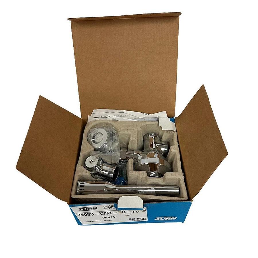 Used NEW ZURN Z6003-WS1-YB-YC / Z6003WS1YBYC URINAL AQUAFLUSH VALVE KIT PHILLY 1.0GAL