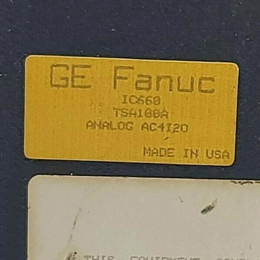 Used GE FANUC IC660TSA100A TERMINAL ASSEM. W/ IC660EBA100A I/O BLOCK