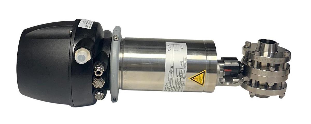 GEA 7881-0251-0100-0000+TM15P2AAL/66/52 BUTTERFLY VALVE ASSEMBLY 1'' 170mA NSNP