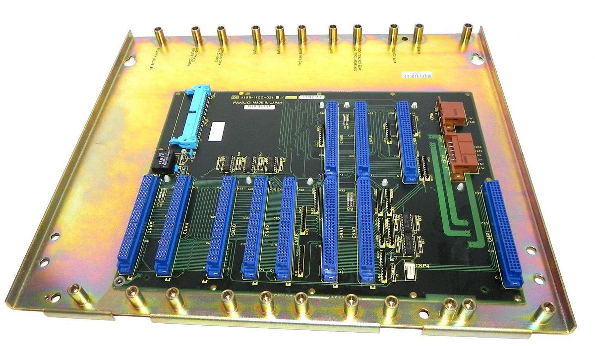 Refurbished REPAIRED FANUC A16B-1100-0310 PC BOARD BACKPLANE 9SLOT A320-1100-T314/04