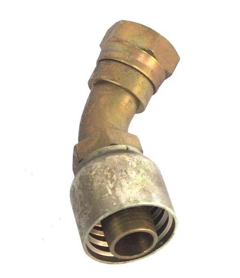 NEW PARKER 13771-20-20 SWIVEL ADAPTER FITTING 45 DEG. ELBOW 1-1/4", 137712020