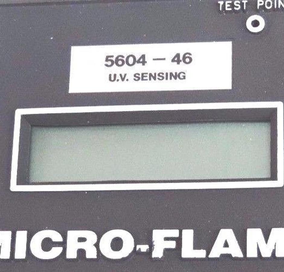 Used ECLIPSE 5604-46 MICRO FLAME UV SENSING MODULATING CONTROL SCANNER 560446