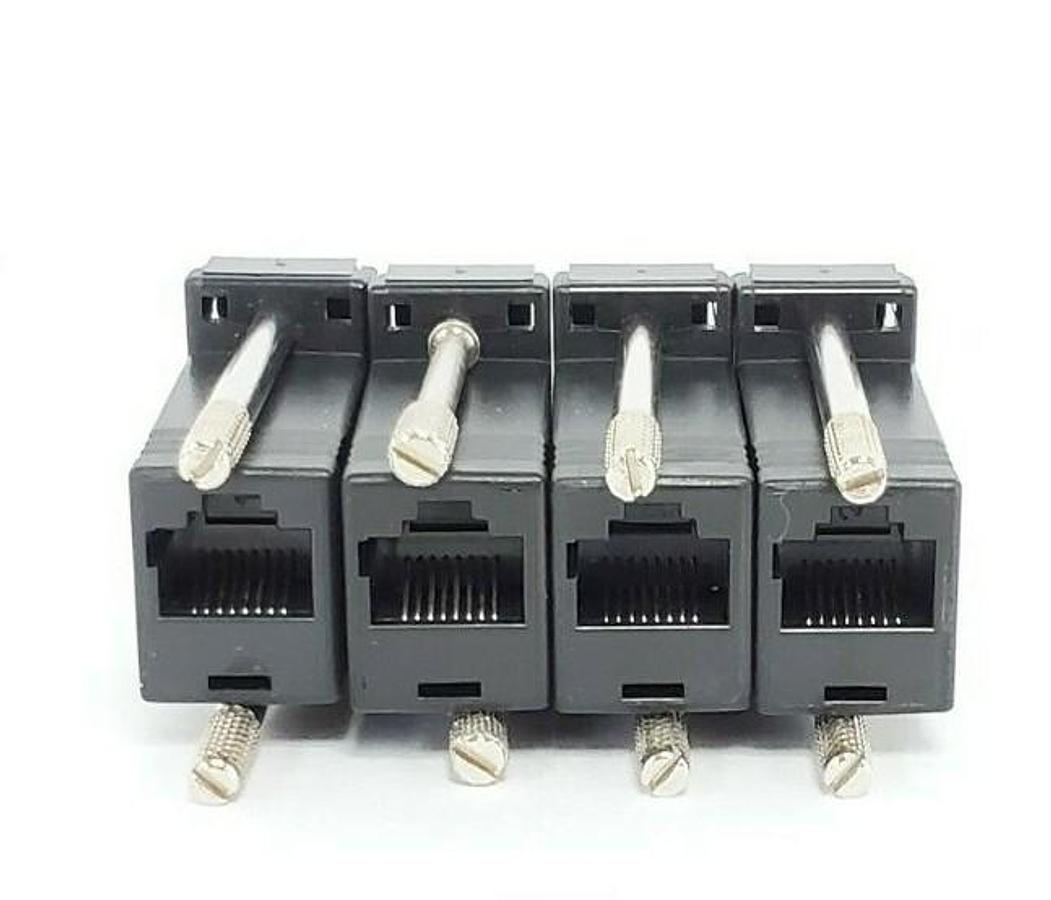 Used LOT OF 4 NEW WEATHERFORD PC03-00282-00 DB9-F, RS-232 TO PPP CONNECTORS 817670