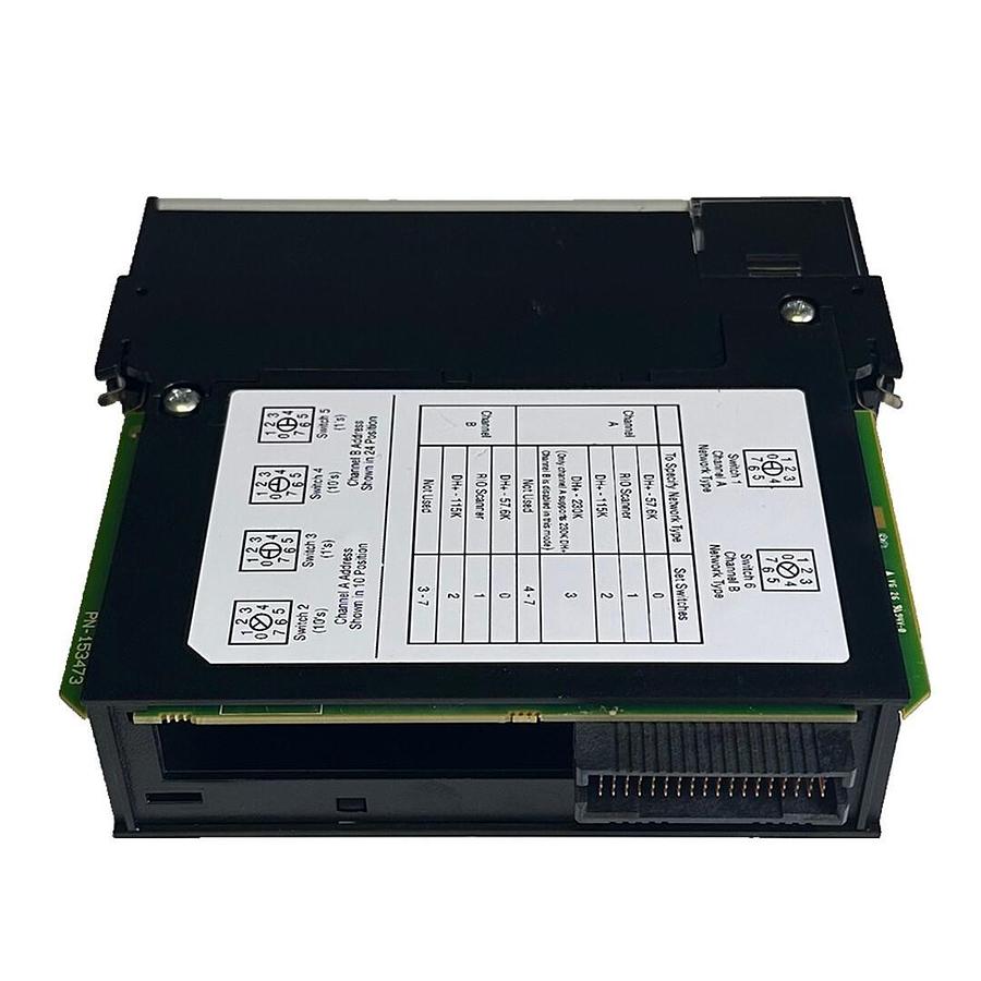 Used ALLEN BRADLEY 1756-DHRIO /E ControlLogix DH Plus/RIO COMMS MODULE 1756DHRIO