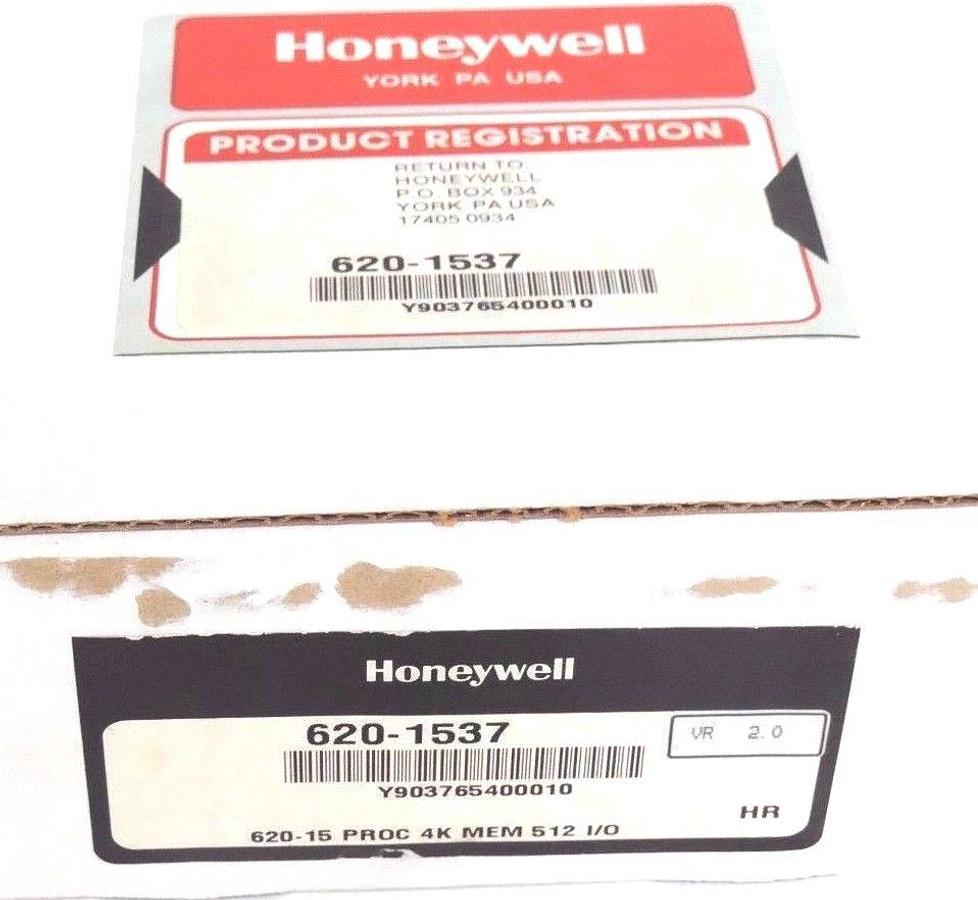 Used NIB HONEYWELL 620-1537 PROCESSOR MODULE 4K MEMORY 6201537, VR: 2.0