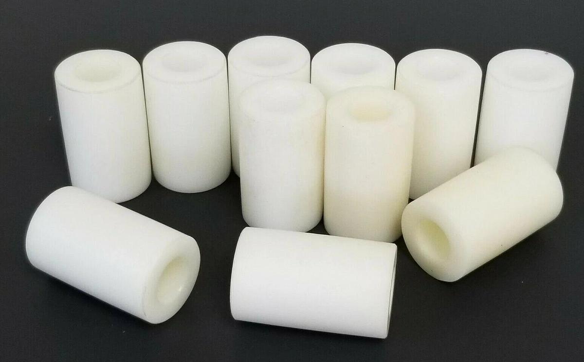 LOT OF 11 KISTERS WS-VC02-00A NOSE ROLLERS ZK-200, 2'' L X 5/8'' I.D. X 1-1/4''