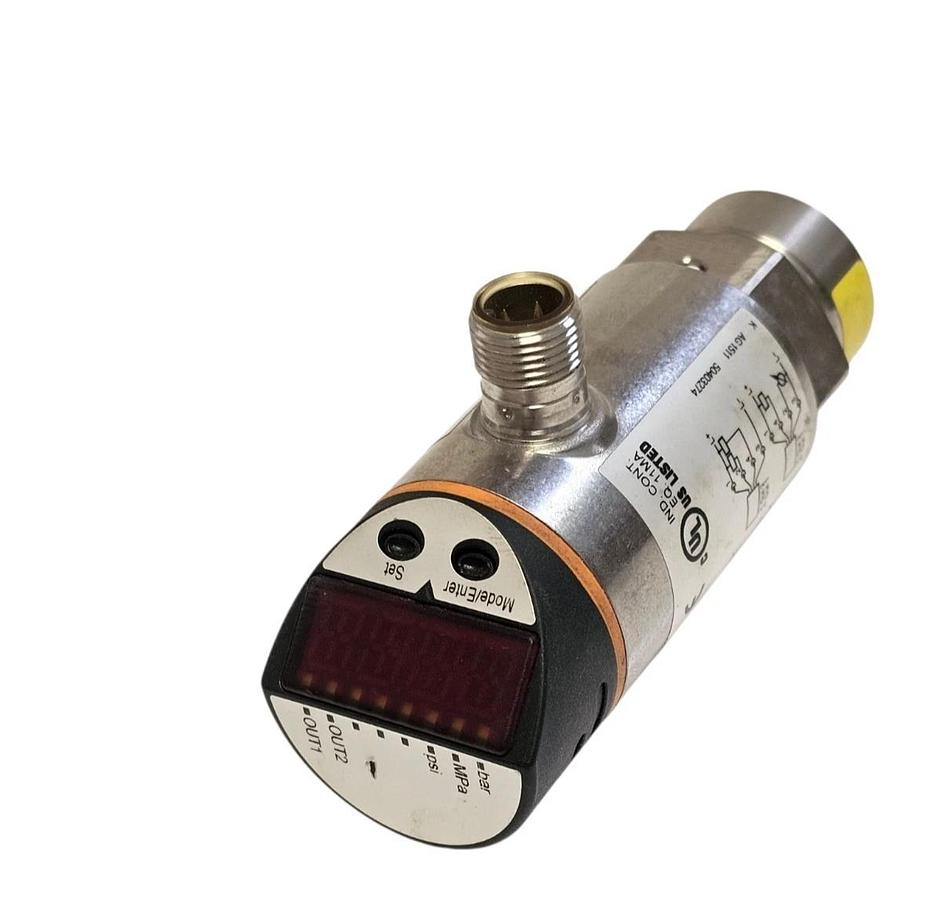 Used IFM EFECTOR PN-010-RBN14-MFRKG/US/ /V PRESSURE SENSOR PN2224 USED