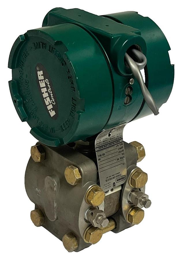 Used FISHER CONTROLS 115-1DP4E22 PRESSURE TRANSMITTER 4-20MA 45VDC 2000PSI 1151DP4E22