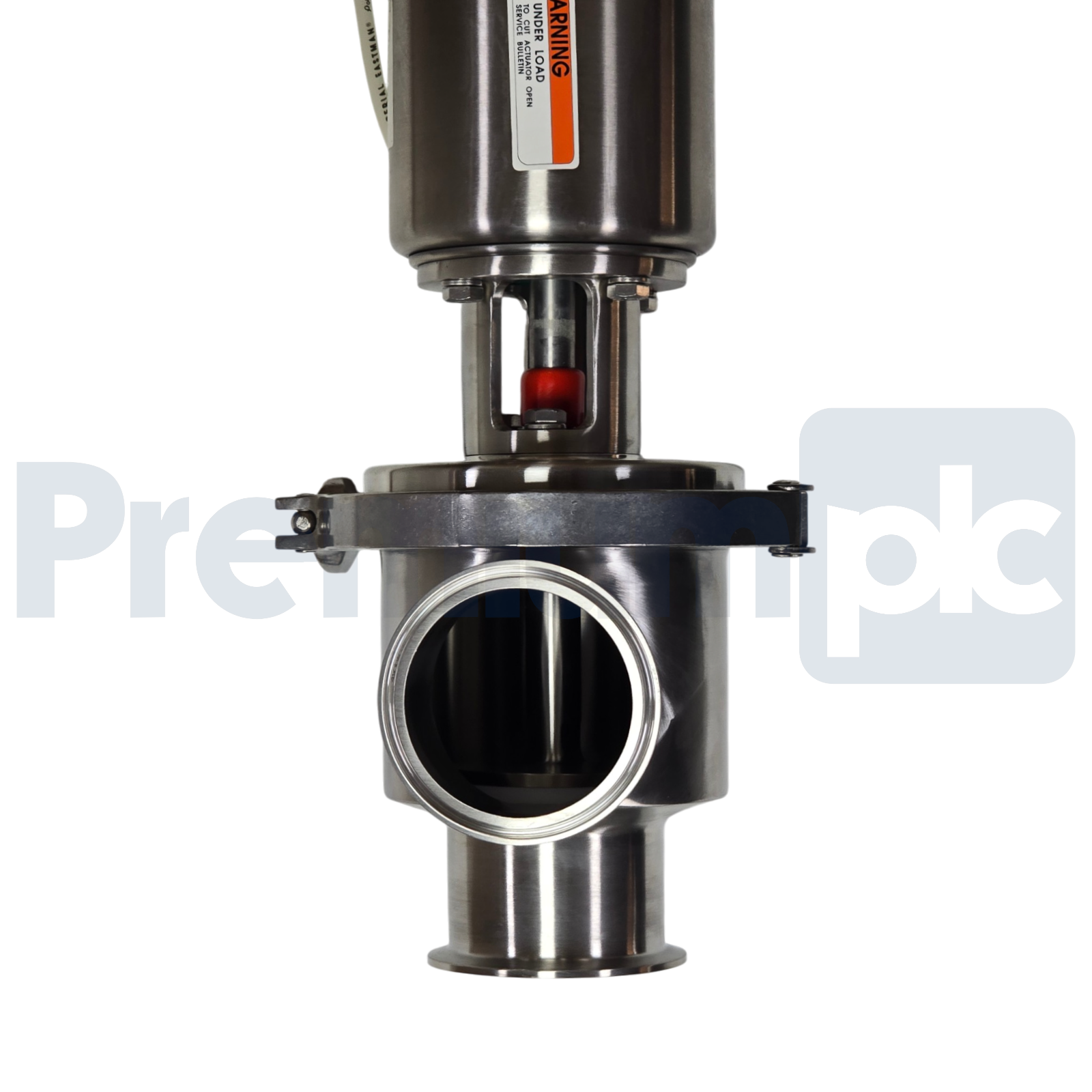 Used Alfa Laval Tri-Clover 761TR 3" SS Sanitary Valve 761TR-10M-29S-3-316L-34-4-3 NEW