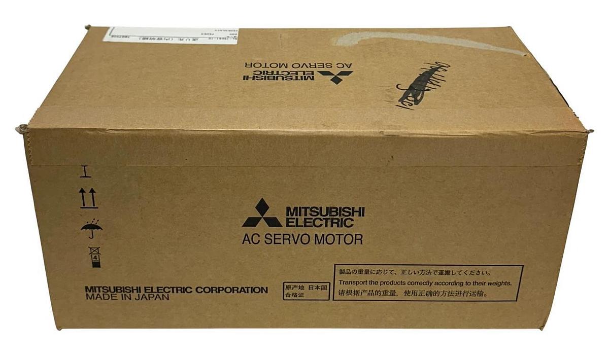 Used MITSUBISHI HC-KFS13BG1 1/20 / HCKFS13BG1 AC SERVO MOTOR W/ BRAKE K6520 1/20 NSFS