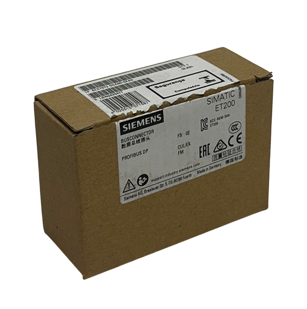 Used SIEMENS 6ES7972-0DA60-0XA0 / 6ES79720DA600XA0 SIMATIC ET200 BUSCONNECTOR NSMP