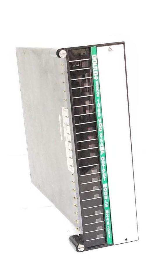 Used GOULD MODICON AS-B248-501 OUTPUT MODULE 10-60VDC, 2.5A, B248-501
