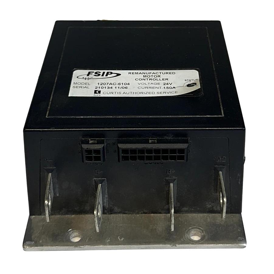 Refurbished CURTIS FSIP 1207AC-6104 / 1207AC6104 OEM MOTOR CONTROLLER FOR FORKLIFT REPAIRED