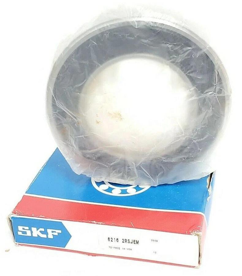 Used NIB SKF 6216 2RSJEM RADIAL/DEEP GROOVE BALL BEARING 62162RSJEM