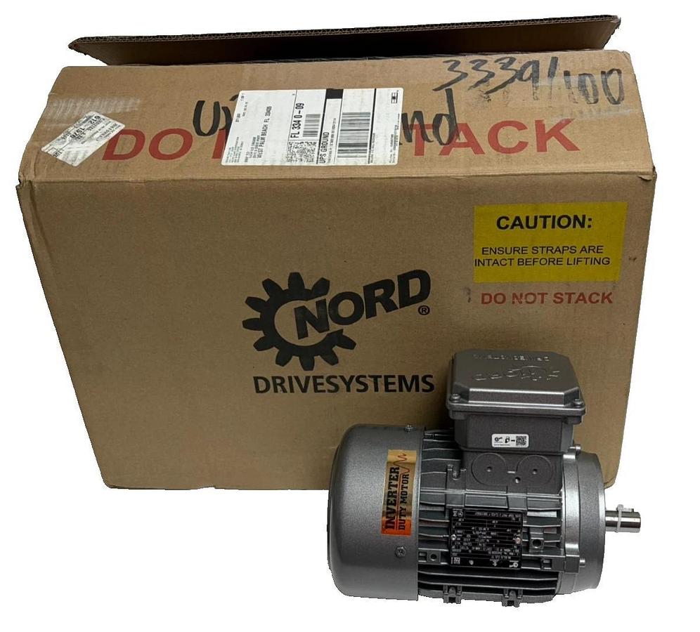 Nord SK 80L/6 CUS TF 3-Phase Electric Motor 230/400V 0.55kW New In Box