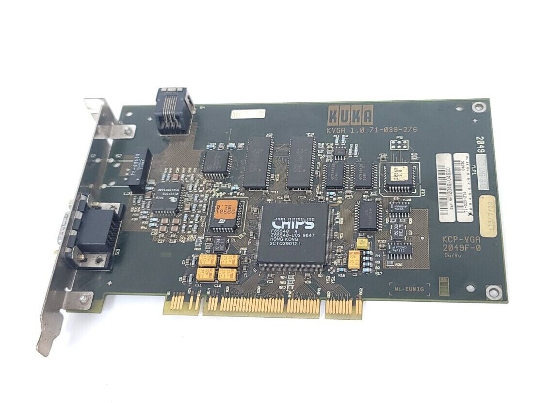 Used KUKA KVGA-1.0-71-039-276 PC BOARD VGA VIDEO CARD