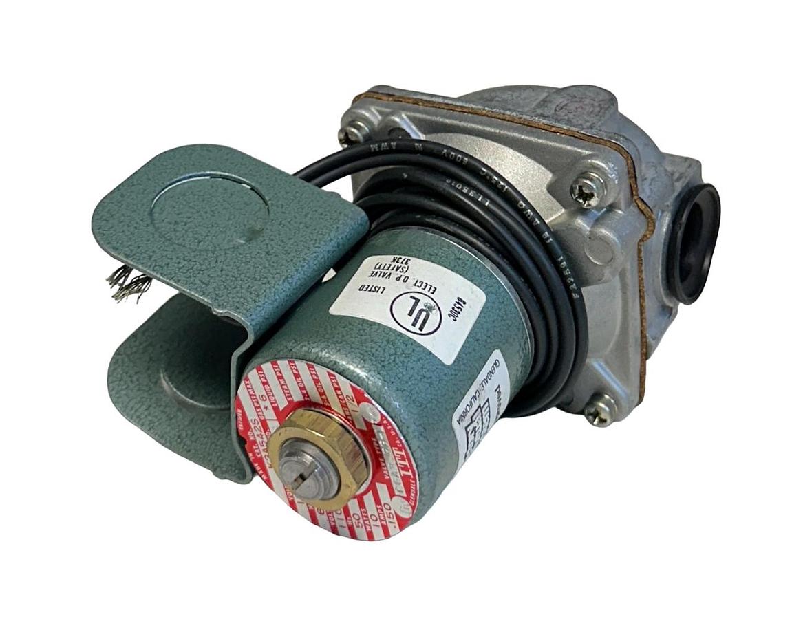 Used ITT GENERAL CONTROLS K3A542S MAGNETIC GAS VALVE 1/2'' NPT 120/60Hz-110 NSMP