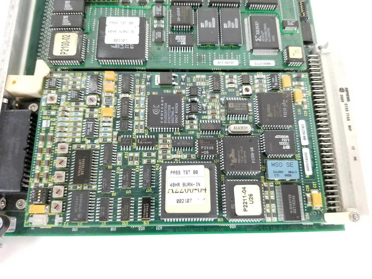 Used ADEPT TECH. 10332-00655R EVI PCA VME FRAME GRABBER BOARD W/ CM-CLU R-A