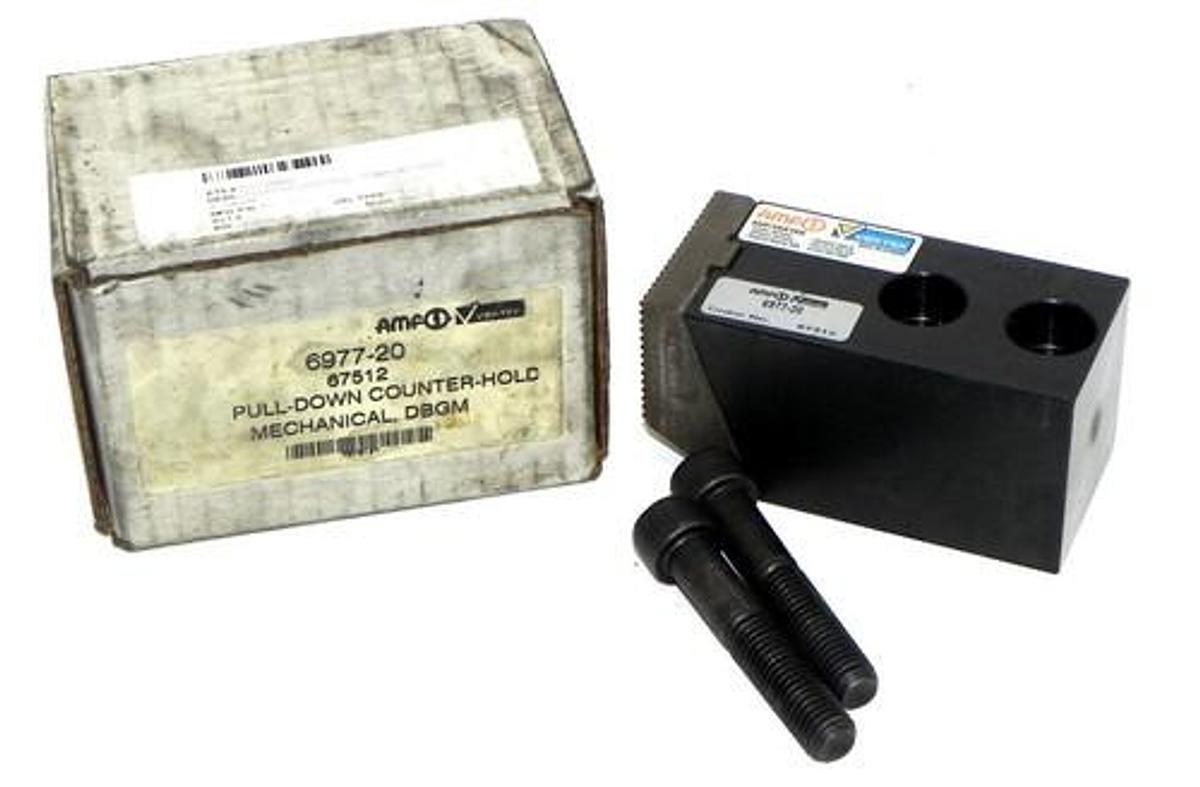 NEW VEKTEK 6977-20 PULL-DOWN COUNTER-HOLD MECHANICAL, DBGM ORD. NO. 67512