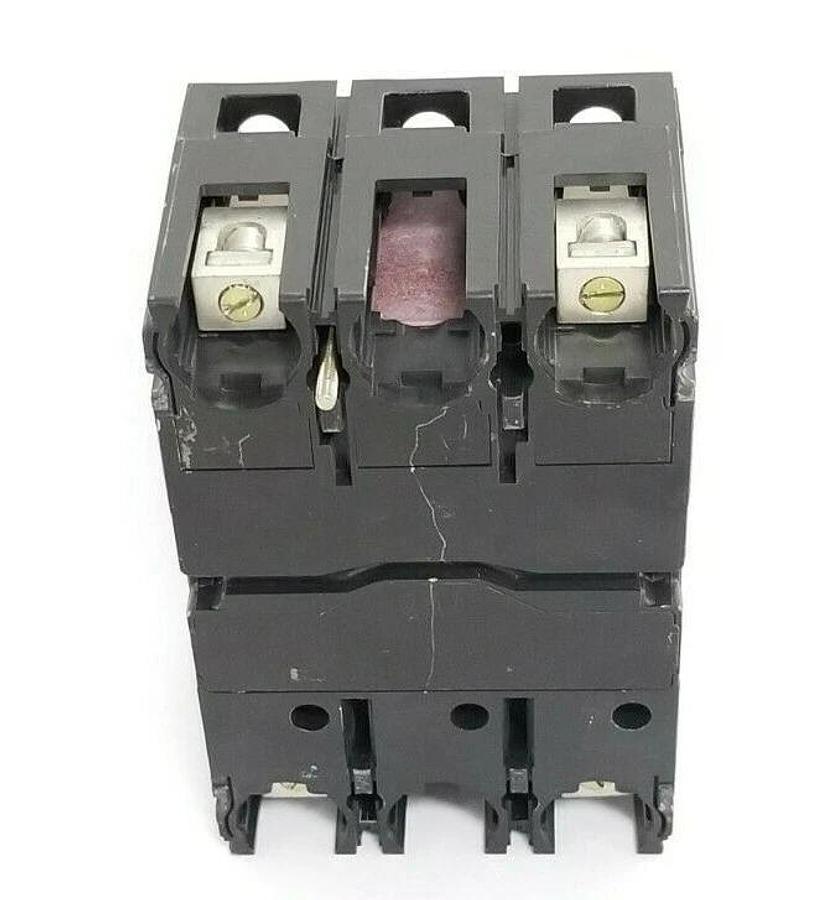 Used MITSUBISHI NF-SF2030 30 AMP CIRCUIT BREAKER NF-SF ISSUE NO. LX-1206