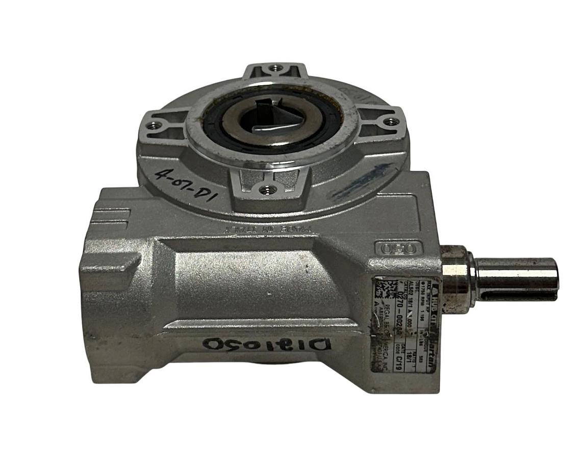 Used HUB CITY 0270-00269 / AL502 18/1 A 1.00 Spartan RIGHT ANGLE REDUCER 18:1 NSNP
