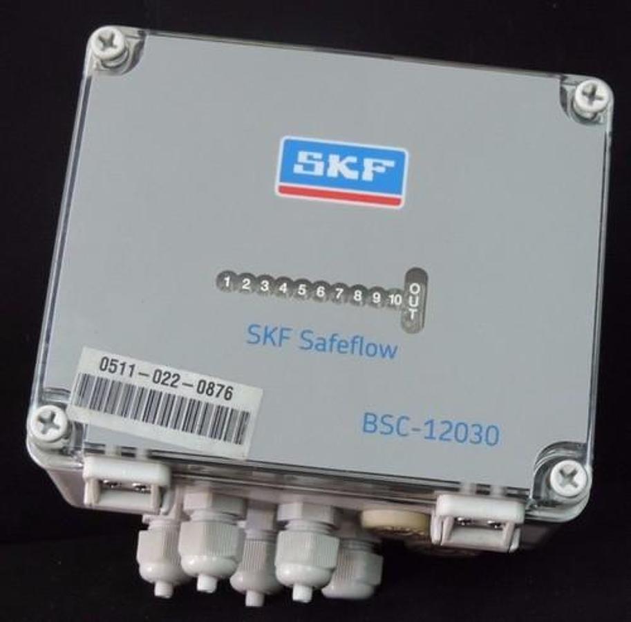 Used NIB SKF BSC-12030 SAFEFLOW ALARM BOX-C CODE 13128390 BSC12030