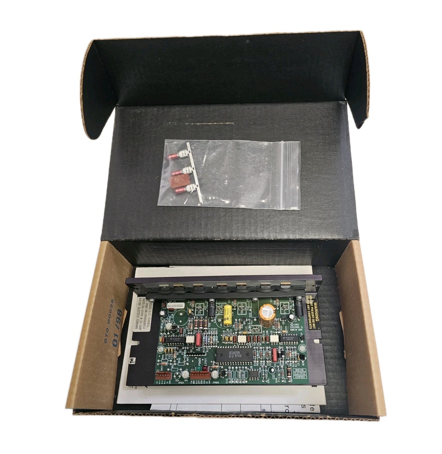 Used BODINE ABL-3906 BRUSHLESS D.C. CONTROL ABL 3906 / ABL3906 24-35VDC @ 10.0AMP