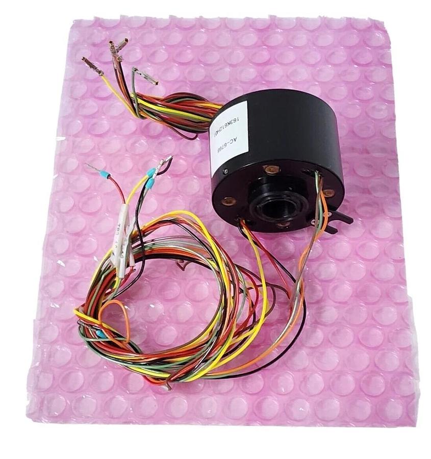 NEW MOOG AC6766 SLIP RING ASSY. 1/2'' BORE, 30'' LEADS