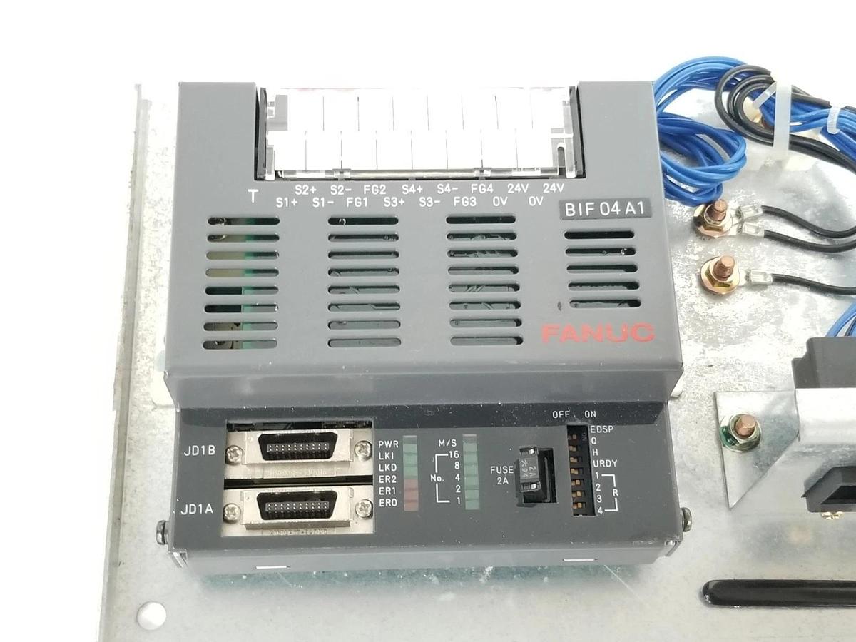 Used FANUC A05B-2350-C100 MODEL B UNIT W/ A03B-0808-C001 INTERFACE MODULE