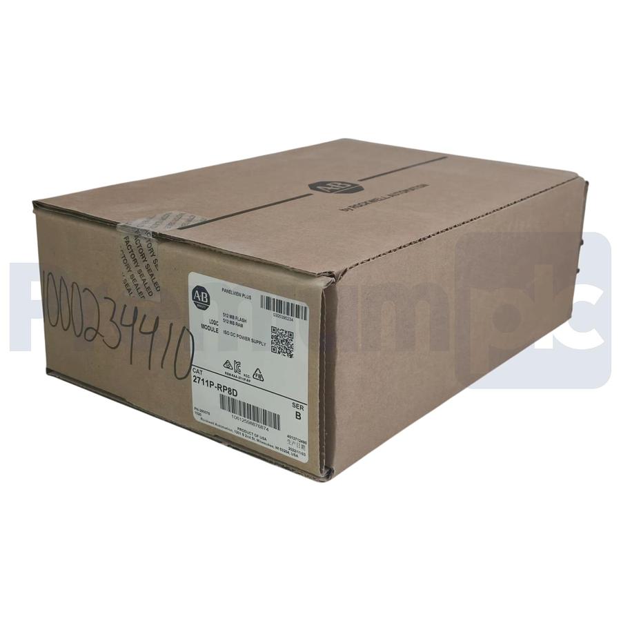 Used Sealed Pre-Owned Allen Bradley 2711P-RP8D /B PanelView Plus 6 512MB Logic Module