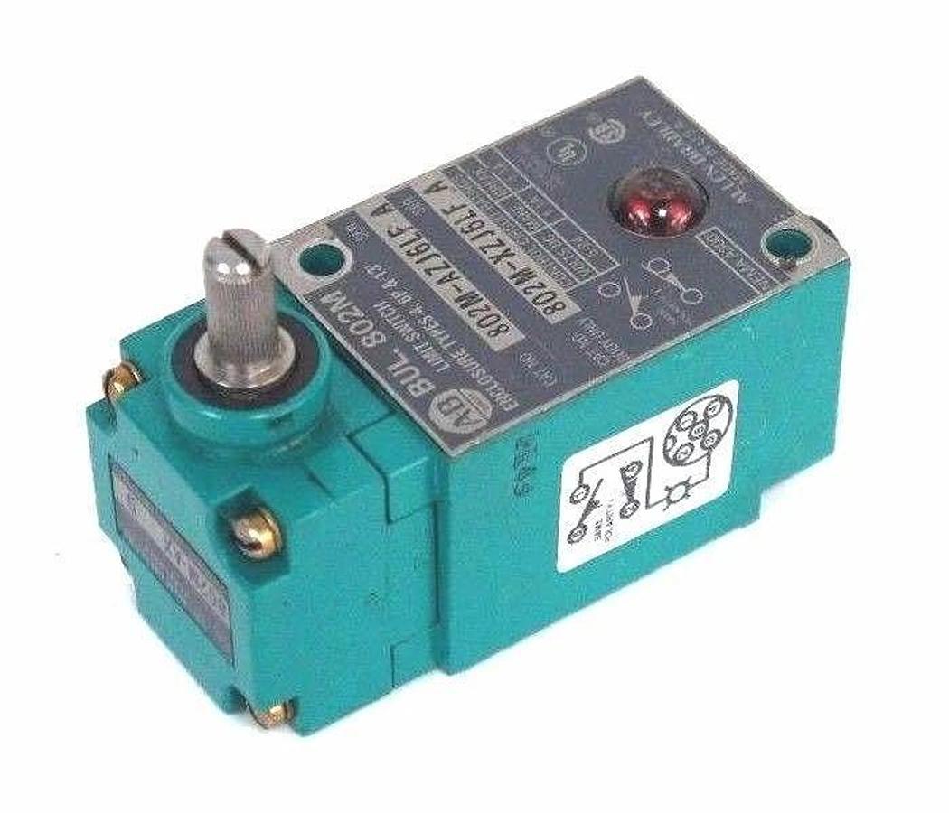 Used ALLEN BRADLEY 802M-AZJ6LF SER A LIMIT SWITCH 802M-XZJ6LF 802M-AX SER D HEAD