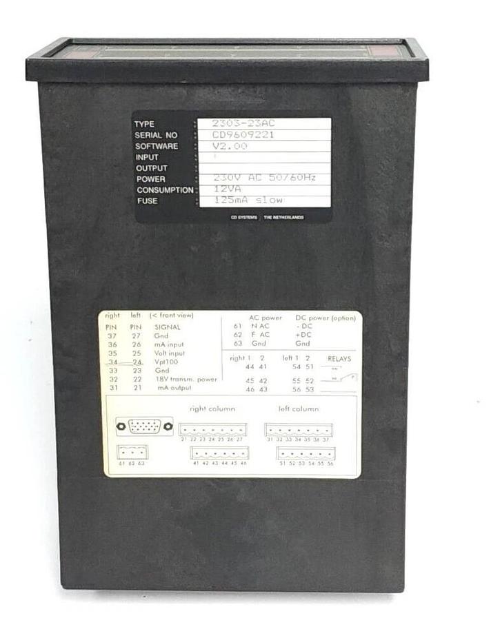 Used CD SYSTEMS 2303-23AC / 230323AC BAR-GRAPH PANEL METER