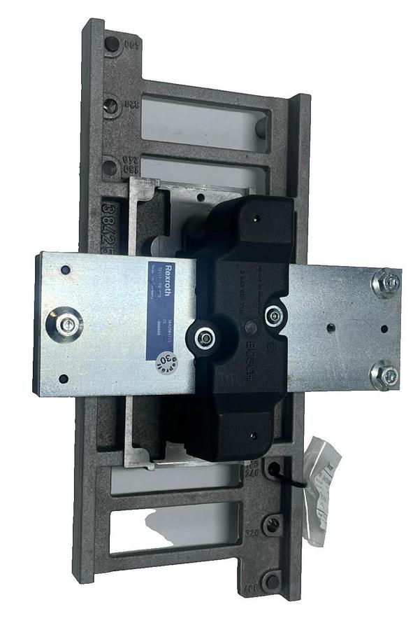 Rexroth Bosch 3842504713 Pneumatic Positioning Unit FMS Transfer Line Stop Gate