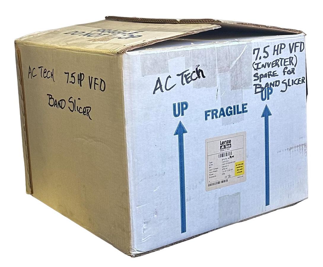 Used REPAIRED LENZE M1275C AC Tech MC SERIES DRIVE 5.50kW/7.5HP 200/240V 13431312