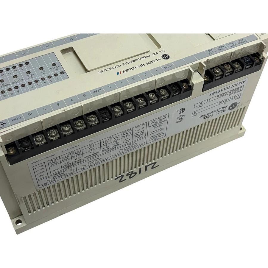 Allen-Bradley 1745-LP101 SLC 100 Processor Unit Controller Ser D FRN 5