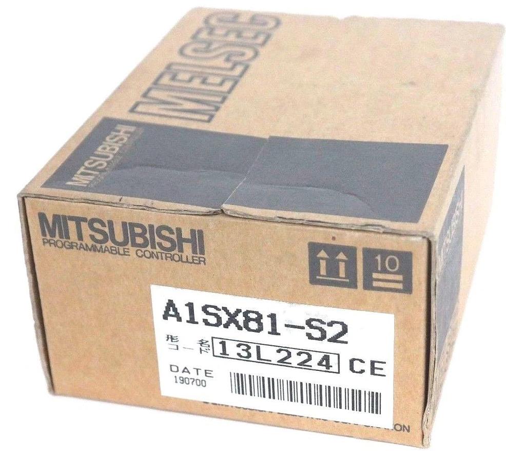 Used NIB MITSUBISHI MELSEC A1SX81-S2 INPUTDC SINK/SOURCE32 POINTS A1SX81S2