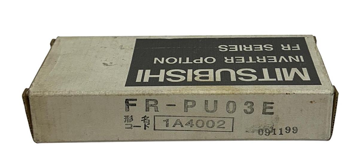 Used MITSUBISHI FR-PU03E / FRPU03E FR SERIES INVERTER OPTION KEYPAD PARAMETER NSMP