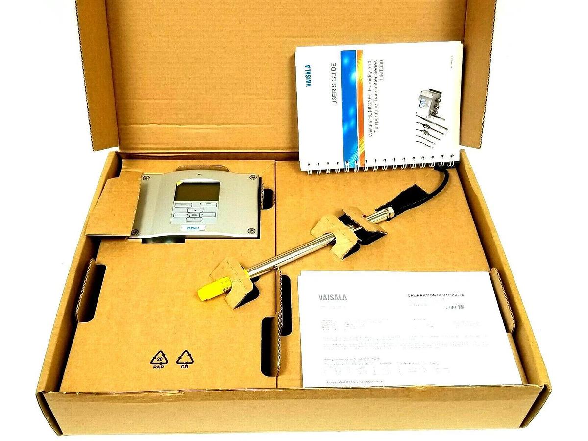 Used VAISALA HMT330-5L0B101XCAJ100A1ACABAA1 HUMIDITY & TEMP TRANSMITTER HMT335 HMT330