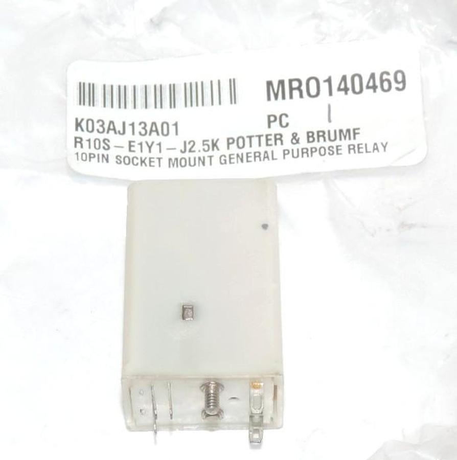 Used AMP POTTER & BRUMFIELD R10S-E1-Y1-J2.5K RELAY R10SE1Y1J25K 2.0 MA DC