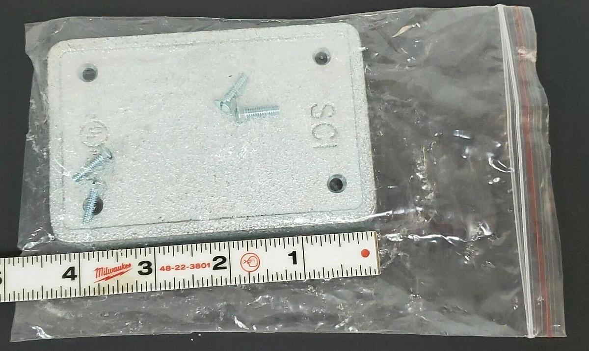 NIB SCI FSFDCM1 FS & FD DEVICE BOX MALLEABLE IRON COVER (QTY: 25)
