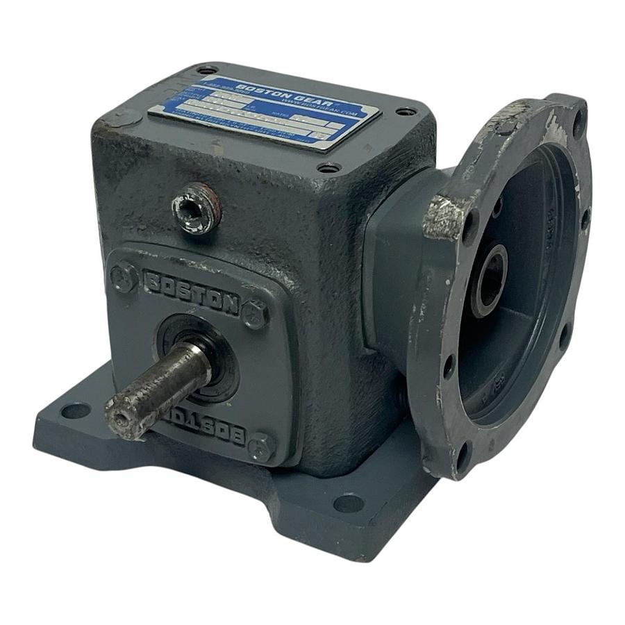 Boston Gear F710B-40K-B4-H1 700 Series Worm Gear Speed Reducer 40:1
