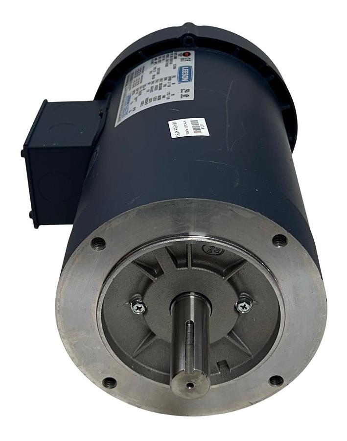 Used LEESON G120276.00 / C145T17FK39E INDUSTRIAL ELECTRIC MOTOR 2HP/1.5kW 3PH NSNP