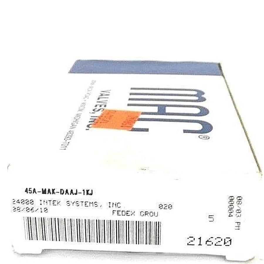 Used NIB MAC 45A-MAK-DAAJ-1KJ SOLENOID VALVE 110/120V, 50/60HZ, 5.4W, 120PSI
