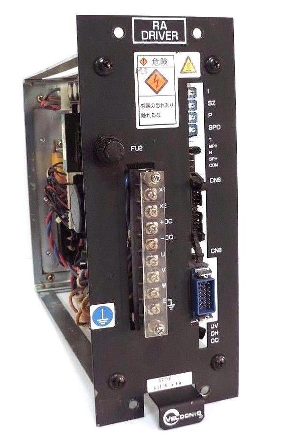 Used TOSHIBA RA DRIVER RAD12-2009S DRIVE 200/220VAC 50/60HZ MOTOR RA12M-500W