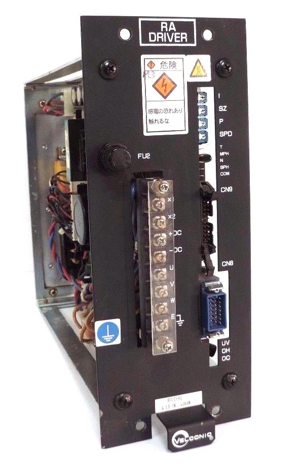 Used TOSHIBA RA DRIVER RAD12-2009S DRIVE 200/220VAC 50/60HZ MOTOR RA12M-500W